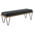 Upholstered Bench - Dark Blue by HouseOfZazla
