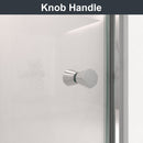 32"W x 72"H Frameless Circular Pivot Shower Door by HouseOfZazla