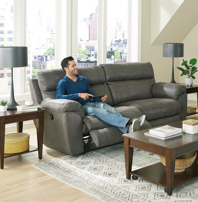 Atlas - Reclining Sofa - Charcoal, photo 6 of 7