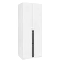 Lee - Free Standing Wardrobe Closet With Adjustable Shoe Shelves by HouseOfZazla
