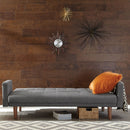 Mohawk - Tufted Back Sofa Bed - Gray by HouseOfZazla
