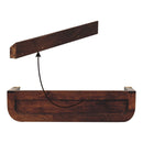Indira - Floating Console Table - Walnut by HouseOfZazla