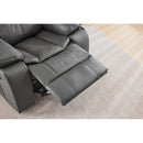 Recliner Chair With Vibration And Heating - Gray by HouseOfZazla