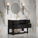 James Martin Lucian 48" Single Bathroom Vanity, Carbon Oak