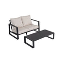 Durable Sofa With Rectangular Coffee Table