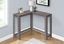 Corner Accent Console Table for Entryway by HouseOfZazla
