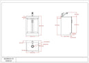 Kyle - Laundry Cabinet & Faucet And Stainless Steel Sink by HouseOfZazla
