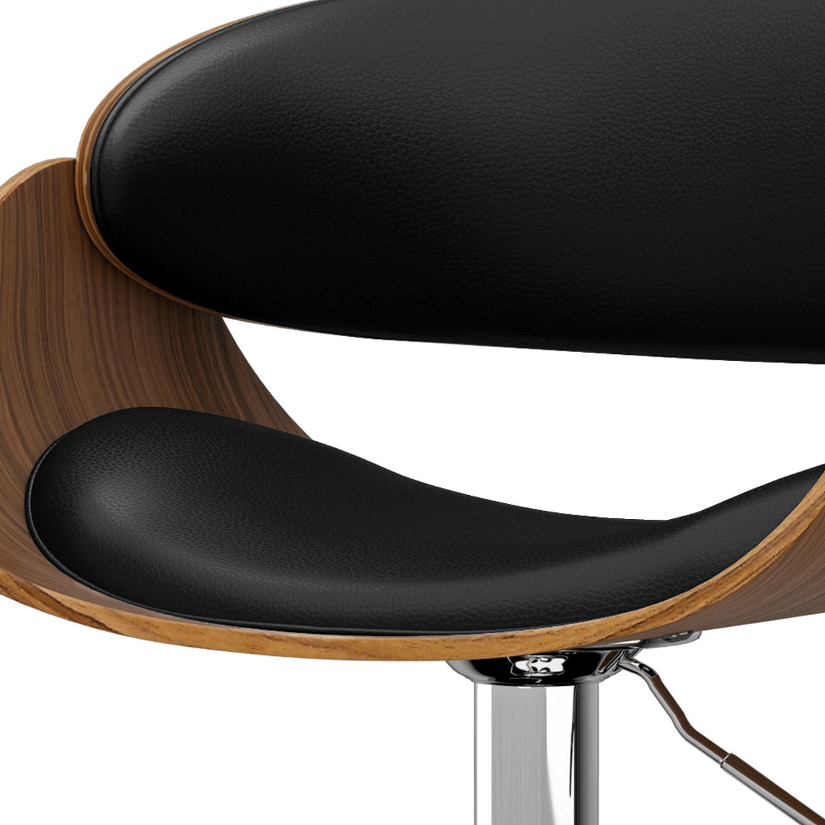 Amery - Mid Century Modern Adjustable Swivel Bar Stool, photo 33 of 36