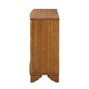 40" Console Table with Storage Shelf, Retro Entryway Table with Adjustable Storage Shelf, Sofa Couch Table for Hallway, Entry Way, Living Room, Foyer, Natural Walnut