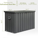 200 Gallon Outdoor Storage Deck Box Waterproof by HouseOfZazla