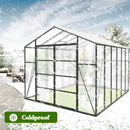Gain Height Windproof Aluminum Greenhouse with Raised Base by HouseOfZazla