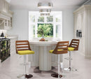 Trevi - Mid Century Modern Adjustable Barstool With Swivel