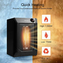 1500 W Remote Control Portable Electric Digital Quartz Space Heater by LJGDeals