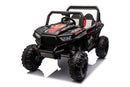 12V7A*2 30W*4 Four-Wheel Drive Seat One Button Start, Forward And Backward, High And Low Speed, Music, Front Light, Power Display, Two Doors Can Open, 2.4G R / C, Seat Belt Four Wheel Absorber by HouseOfZazla