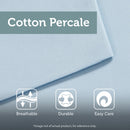 Full/Queen Cotton Printed Duvet Cover Set with Chenille