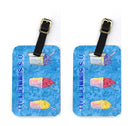 Snowballs and Snowcones Luggage Tag
