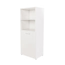 Stretchable Office Desk With Storage Shelves And Mobile Wheels by HouseOfZazla