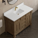 James Martin Brookfield 48" Single Bathroom Vanity, Pecan