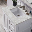 James Martin De Soto 30" Single Bathroom Vanity, Bright White