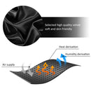 58" Velvet Chaise Lounge, Button Tufted Right Arm Facing Lounge Chair with Nailhead Trim & Solid Wood Legs for Living Room or Office, Sleeper Lounge Sofa (Black)