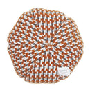 Pumpkin Ornament Decor For Holiday Harvest Festival Fall Festival & Thanksgiving (Set of 2) - Orange Multi