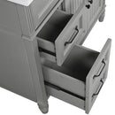 Bathroom Vanity With Sink, Freestanding Cabinet & Drawers by HouseOfZazla