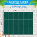 16 x 32 Ft Rectangle Inground Pool Safety Cover by HouseOfZazla