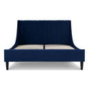 Aspen - Vertical Tufted Modern Headboard Platform Bed Set by HouseOfZazla