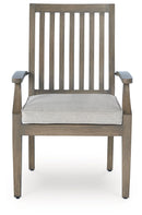 Rainier Ranch - Arm Chair With Cushion (Set of 2) - Brown / Beige