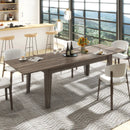 106.3 in Large Extendable Dining Table by HouseOfZazla