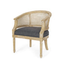 Curved Backrest Accent Chair by HouseOfZazla