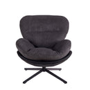 360° Swivel Office Chair, No Wheels by HouseOfZazla
