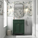 Bathroom Vanity With 2 Doors And Tip Out Drawer, Soft Closing Hinges by Unique Piece Furniture