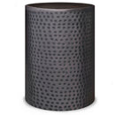 Corbin - Hammered Metal Side Table by HouseOfZazla