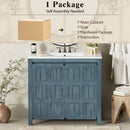 Bathroom Vanity Organizer With Sink, Combo Cabinet Set, Bathroom Storage Cabinet by HouseOfZazla