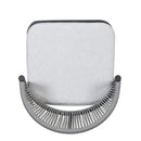 Outdoor Bar Height Metal Frame Counter Stools with Scallop-Shaped Backrest & Water-Resistant Cushions by HouseOfZazla