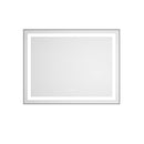 36" x 28" LED Bathroom Mirror with Front and Backlight