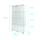 Tempered Glass Display Cabinet