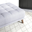 Addison - Square Upholstered Ottoman by HouseOfZazla