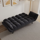 Sofa Soft Two Armrests Throw Pillow Pillow Comfortable Fit Apartment Bedroom Small Space by HouseOfZazla