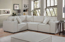 Melrose - Modular Sectional Sofa With Ottoman by HouseOfZazla