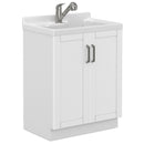 Kyle - Laundry Cabinet & Faucet And Stainless Steel Sink by Unique Piece Furniture