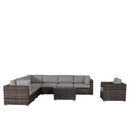 Stylish Entertainment Sectional Set, Outdoor Living by HouseOfZazla