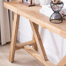 A-Frame Console Table - Natural by HouseOfZazla