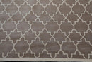 9' x 12' Handmade 100% Wool Oriental Area rug Contemporary Taupe
