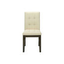 Dining Chair, Upholstered, Dining Room, Transitional (Set of 2) - Cream