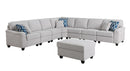 Leo - Comfor Modular Sofa And Ottoman by HouseOfZazla