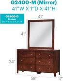 Summit - Dresser - Cherry by HouseOfZazla