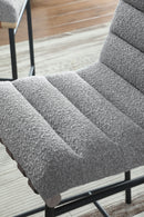 Lahni - 17" Boucle Fabric Counter Height Chair by HouseOfZazla
