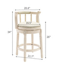 Wooden Bar Stool by Unique Piece Furniture
